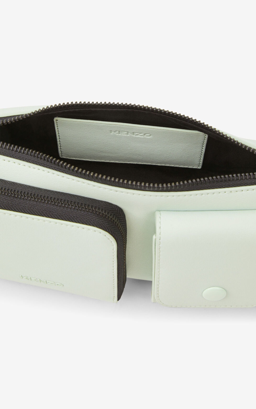 Small KENZO Kompact leather handbag - 5