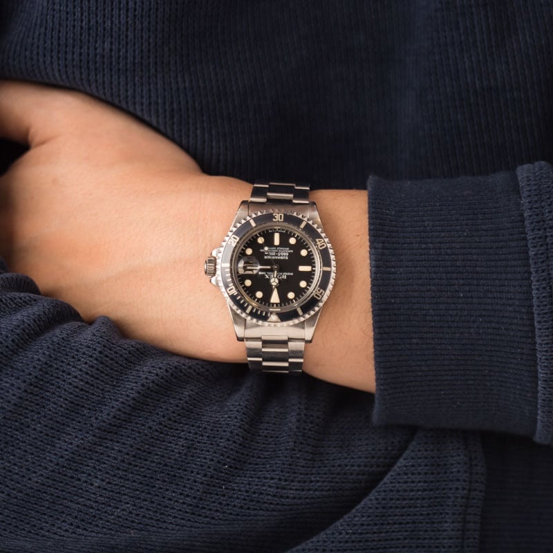Vintage 1979 Rolex Submariner 1680 Stainless - 9