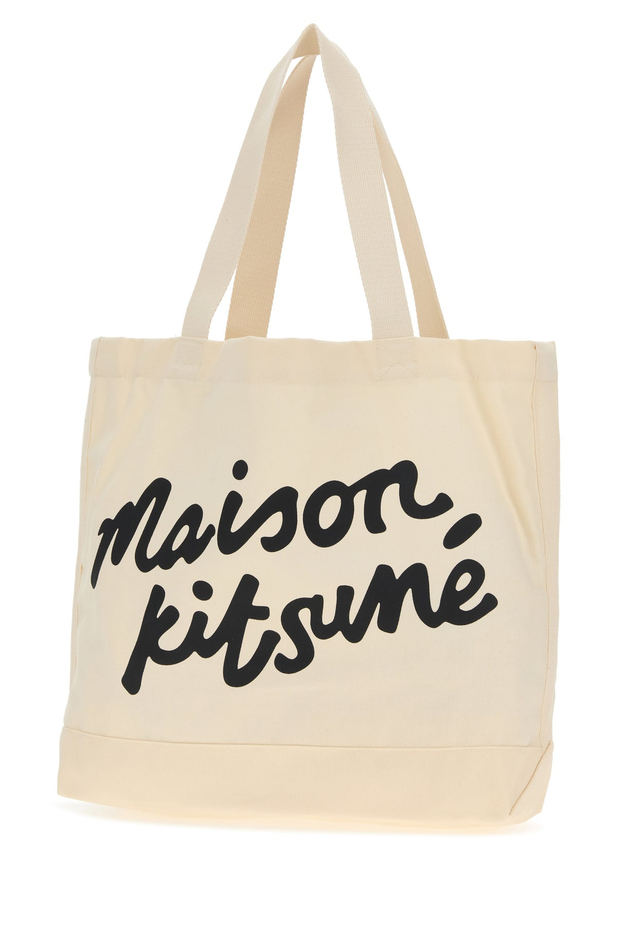 Cream canvas shopping bag - 2