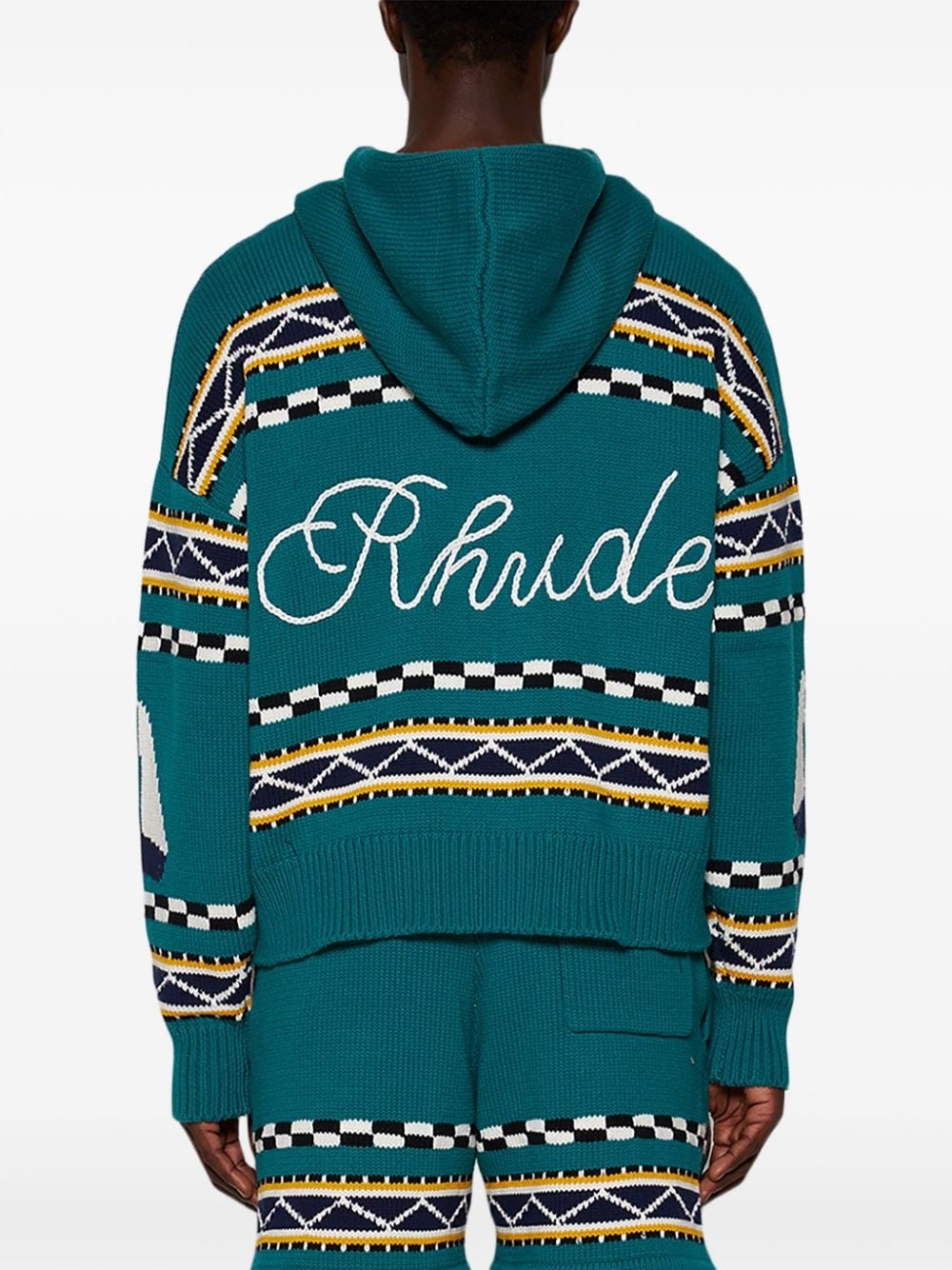 Bateau zip-up hoodie - 5