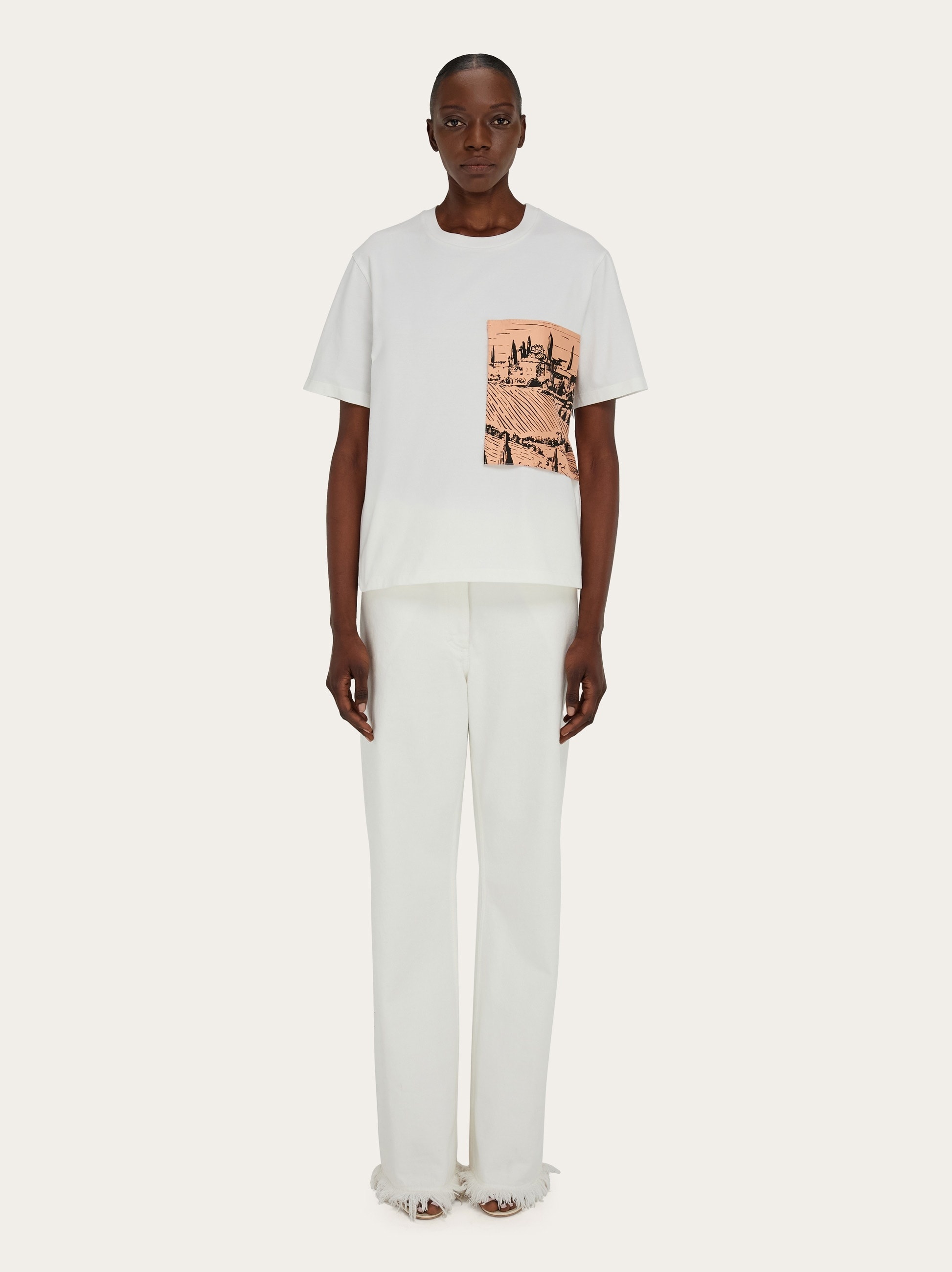 Back to Earth - T-shirt with pocket detail - 5