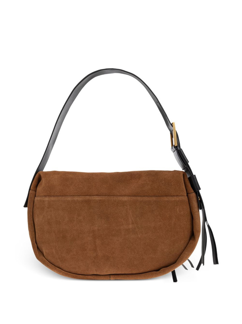 ALLSAINTS NNoemie suede shoulder bag outlook