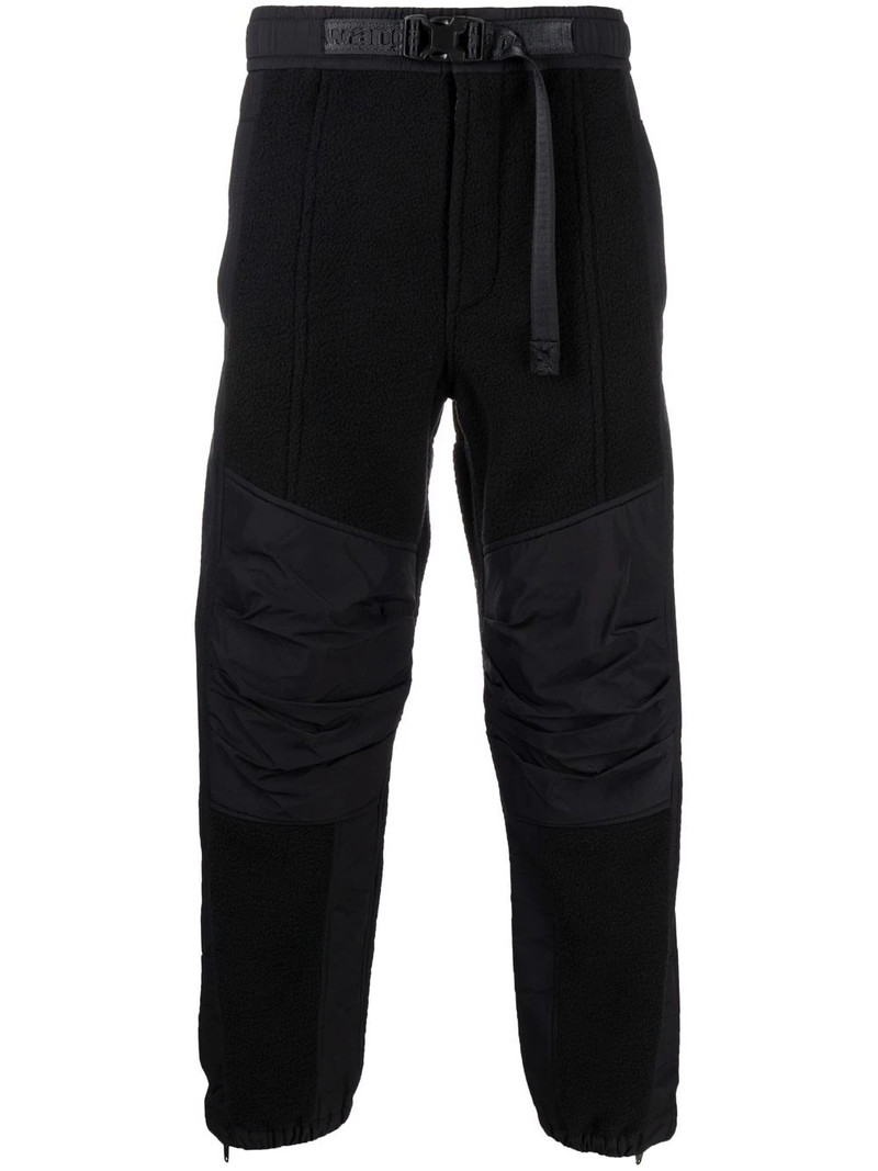 logo-waistband panelled 트랙 바지 1