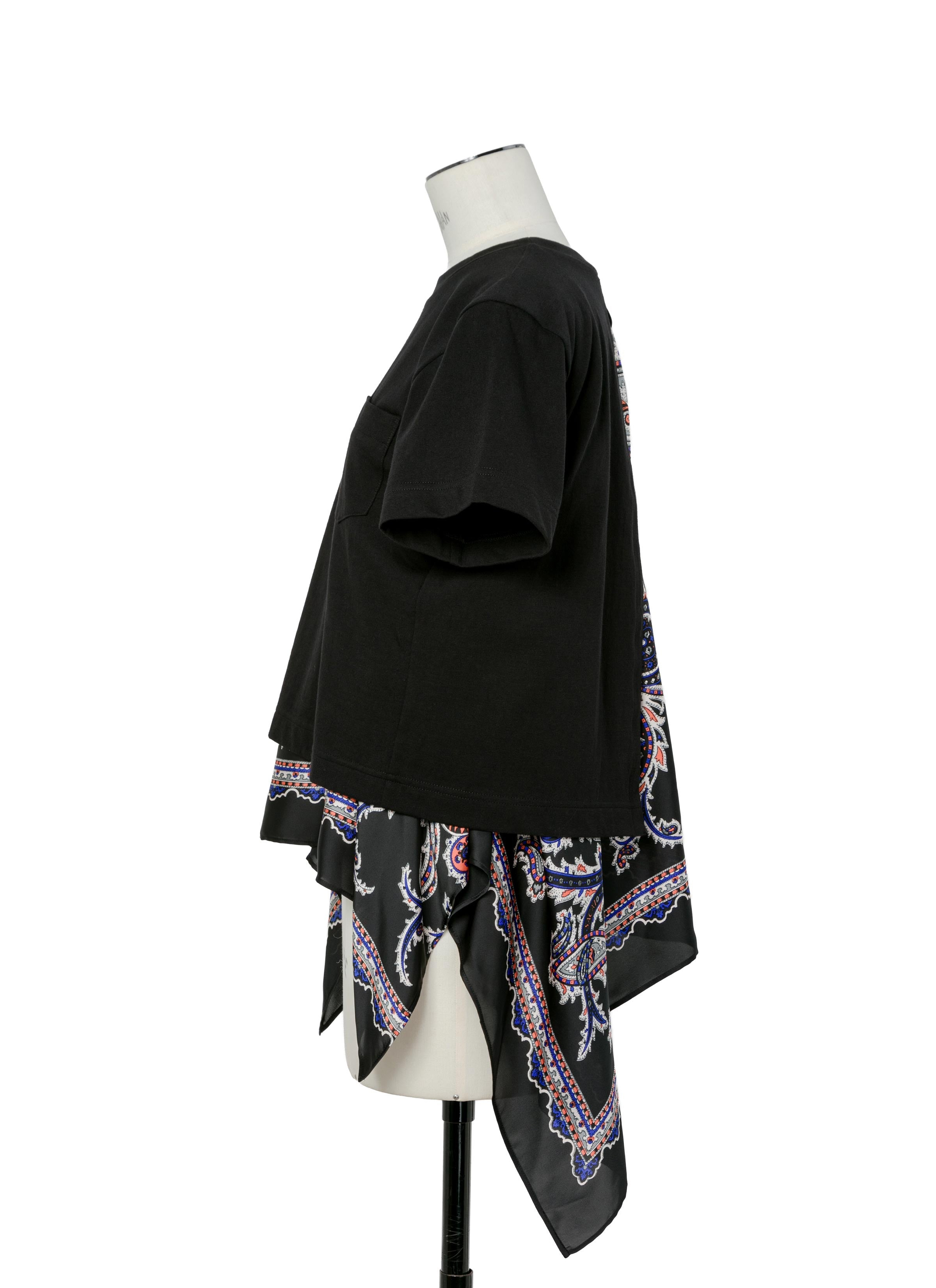 Paisley Print x Cotton Jersey T-Shirt - 3