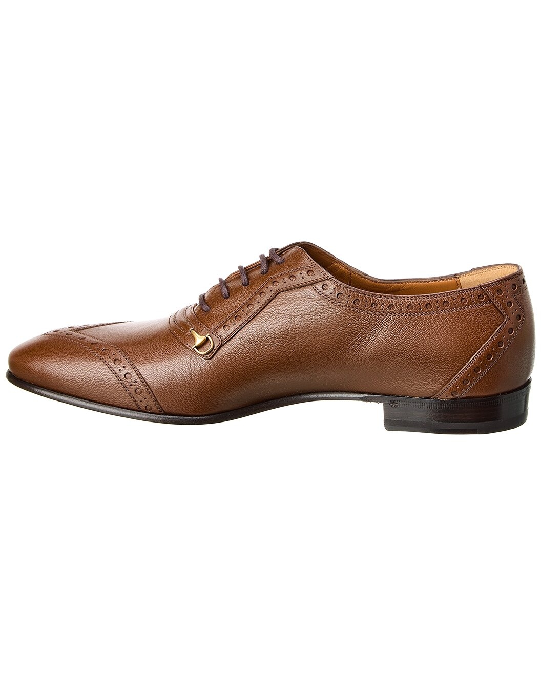 Gucci Lace-Up Leather Oxford - 2