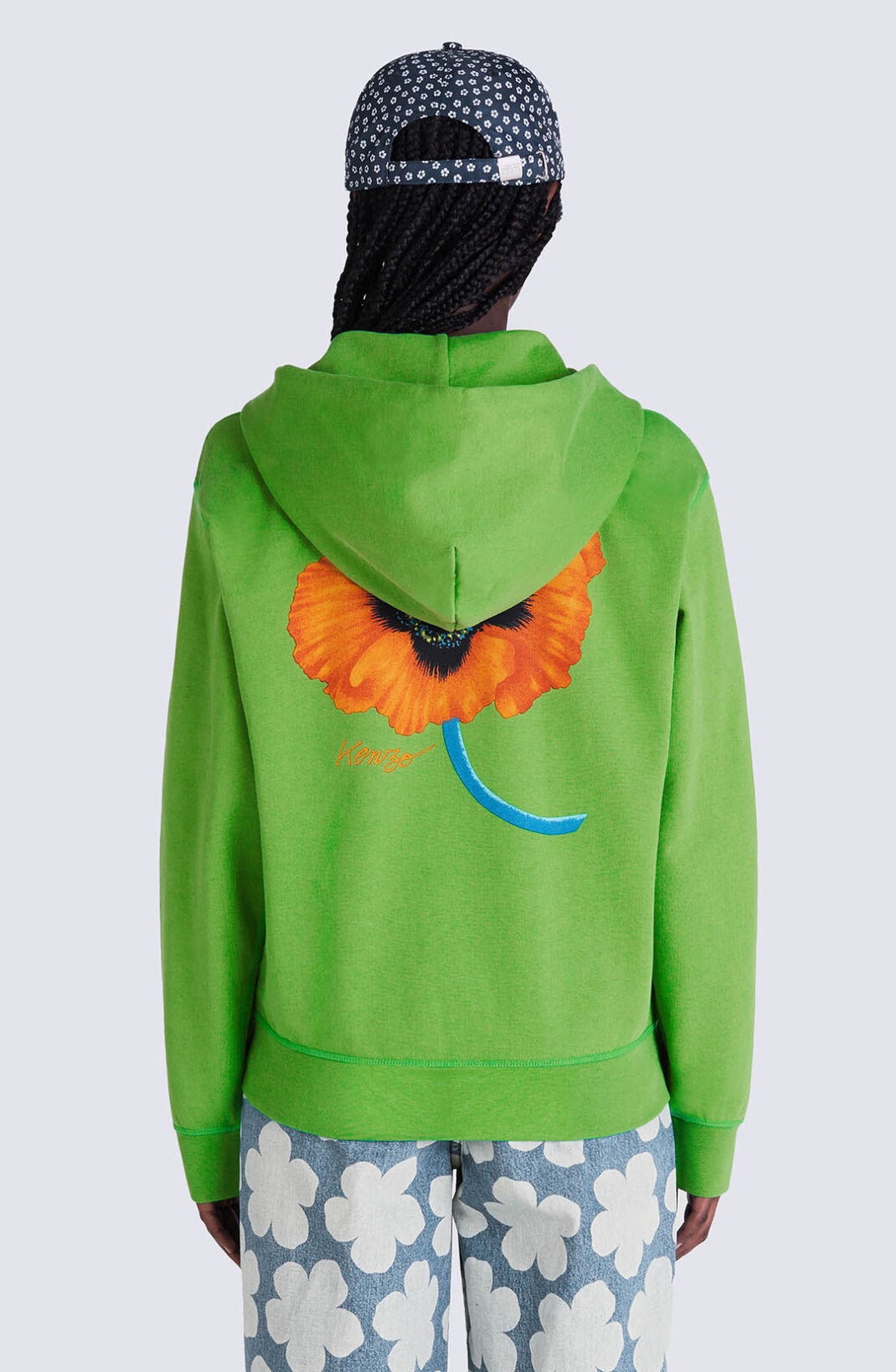 'KENZO Poppy' hooded sweatshirt - 6