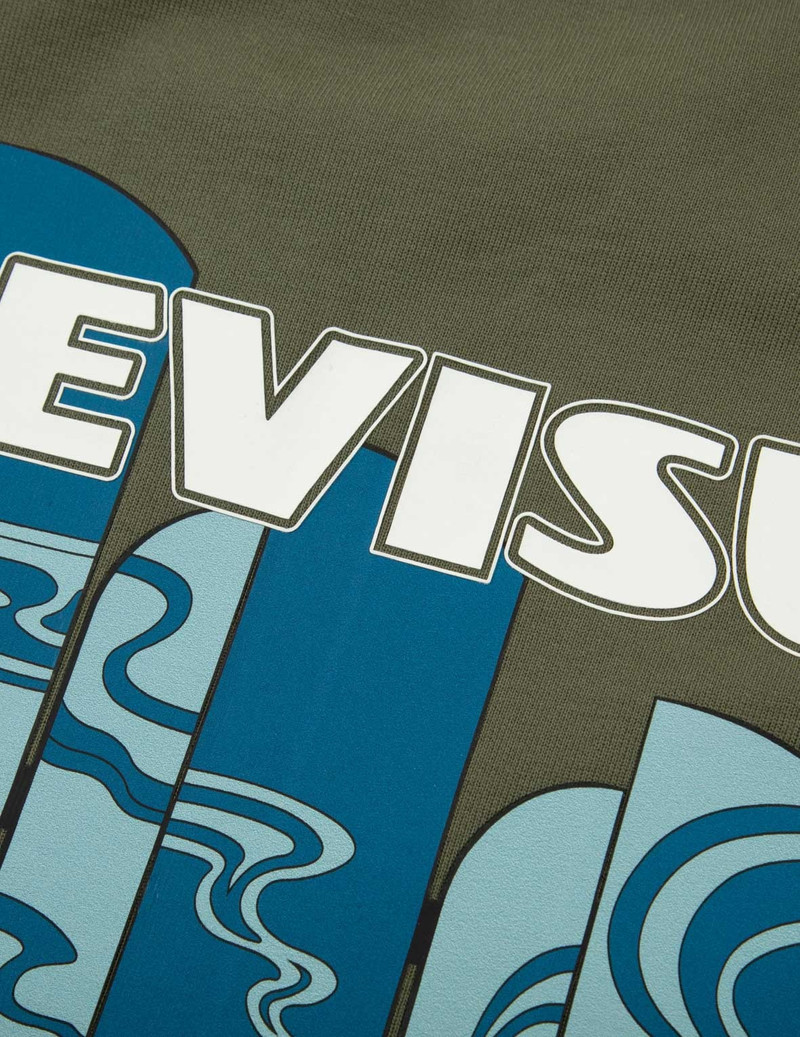 Godhead and Koinobori Print Loose Fit Short-Sleeves Sweatshirt 7