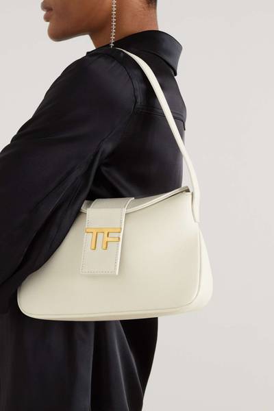 TOM FORD Mini textured-leather shoulder bag outlook