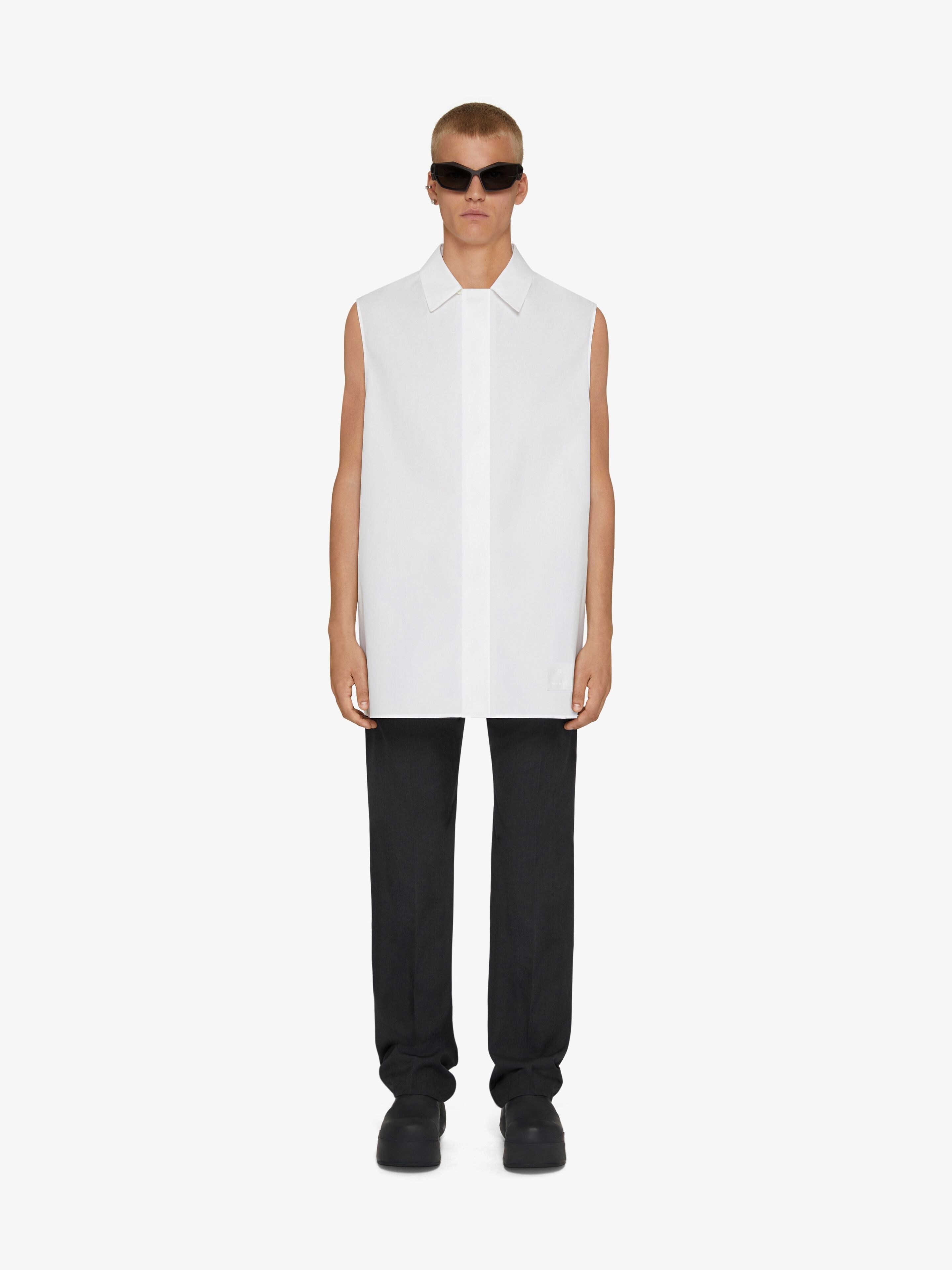 STRAIGHT FIT PANTS IN WOOL - 2