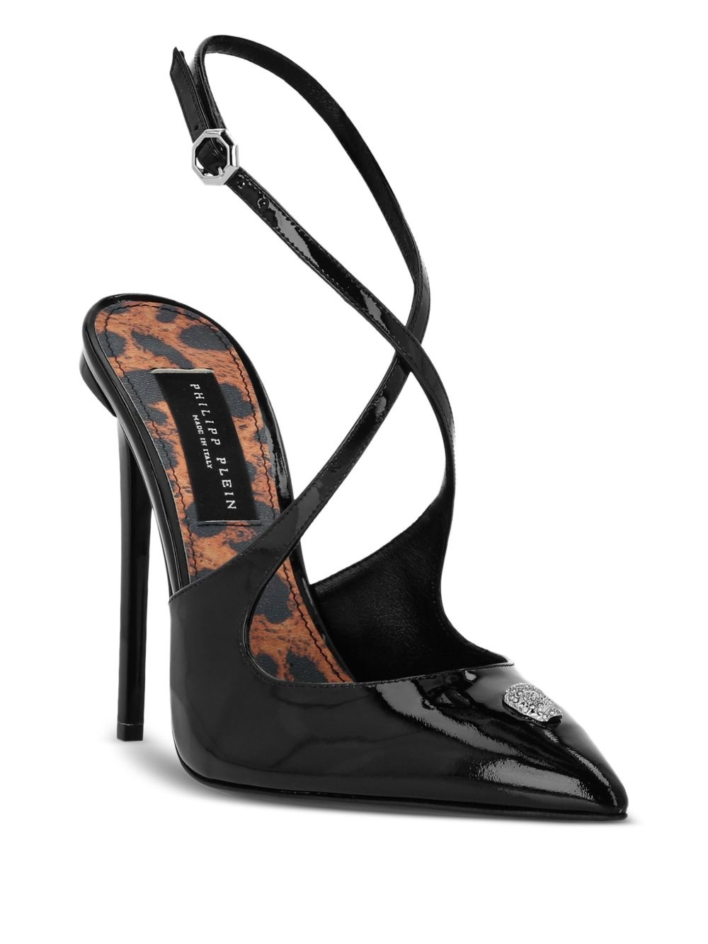 120mm skull strass pumps - 2