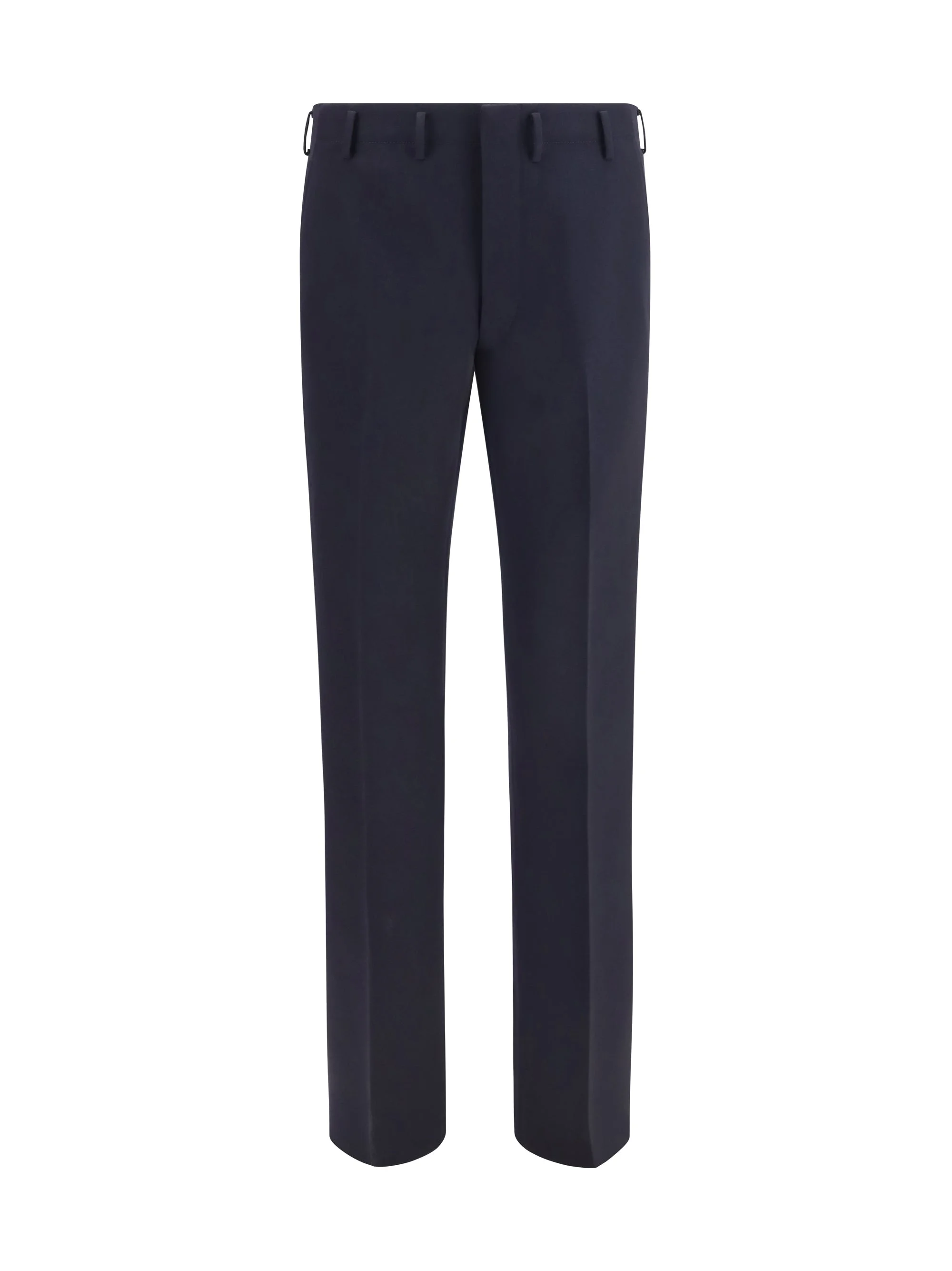 Prada Tailored Wool Trousers Blue Men - 1