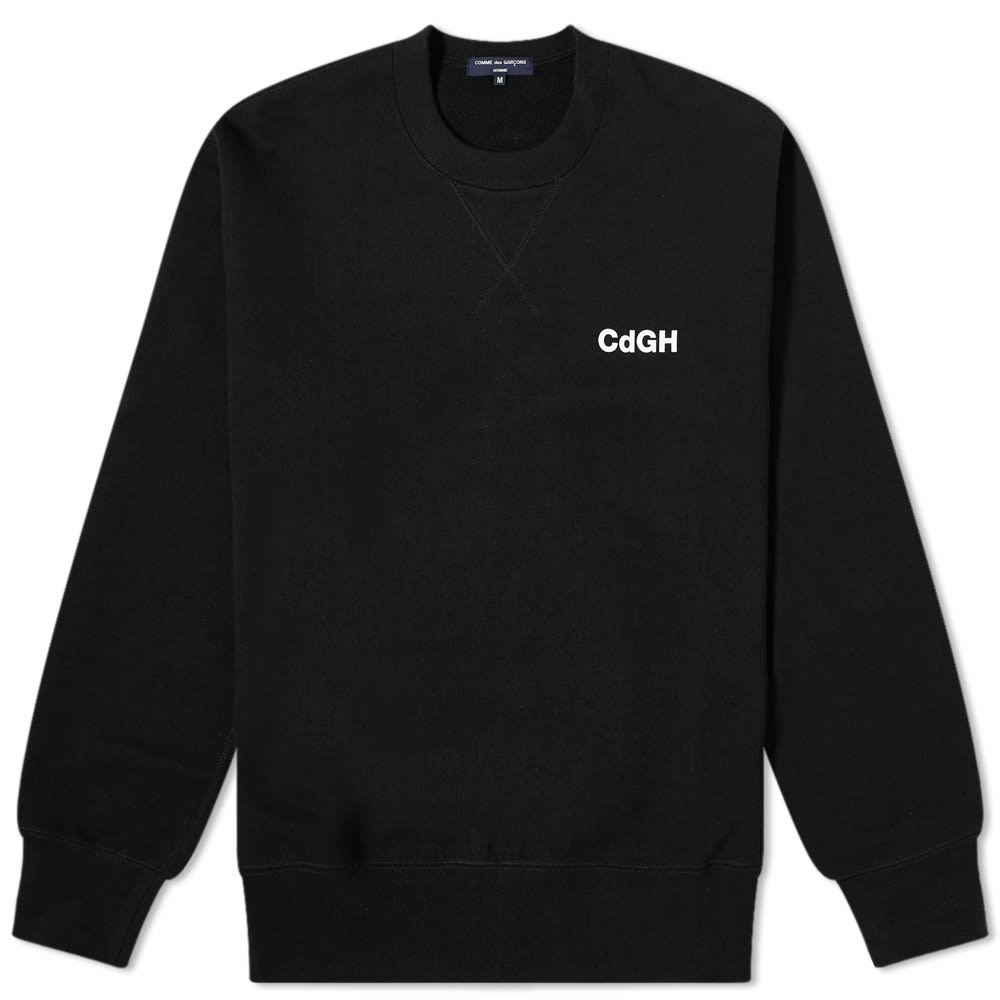 Comme Des Garcons Homme Logo Crew Sweat - 1