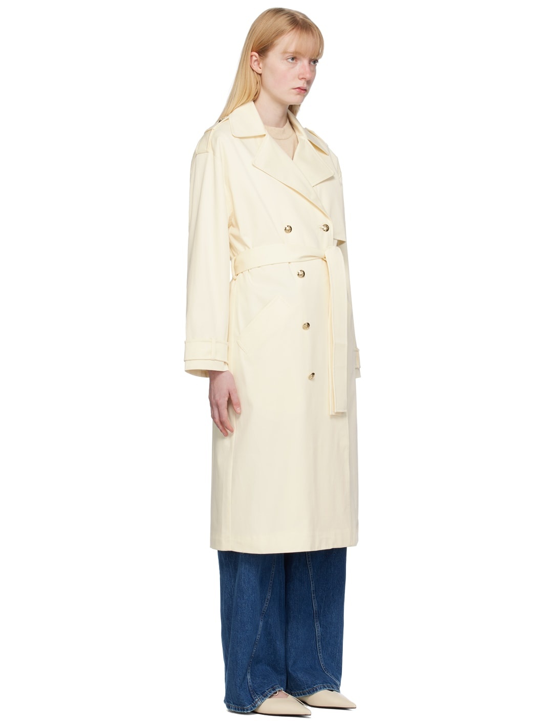 Off-White Layton Trench Coat - 2
