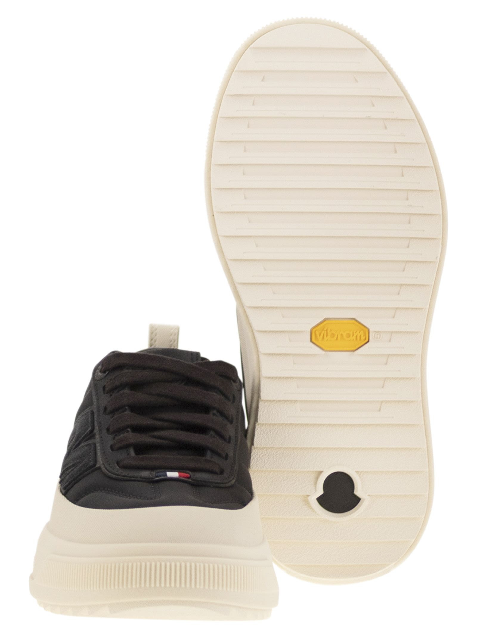 Moncler Women Moncler Altive - Suede And Nubuck Leather Trainer - 5