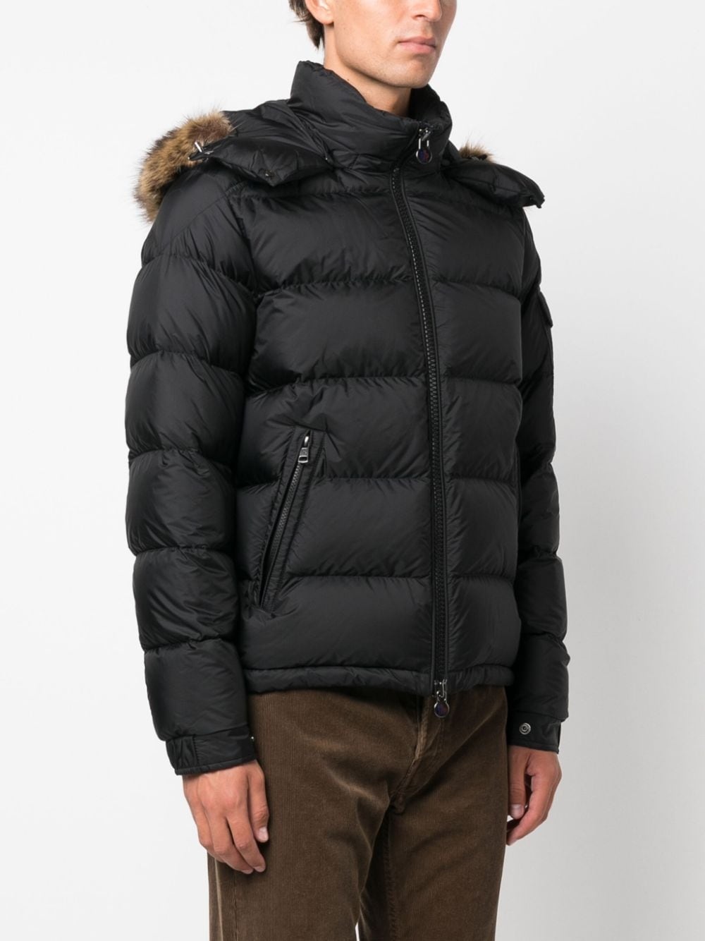 Mayaf hooded down jacket - 3