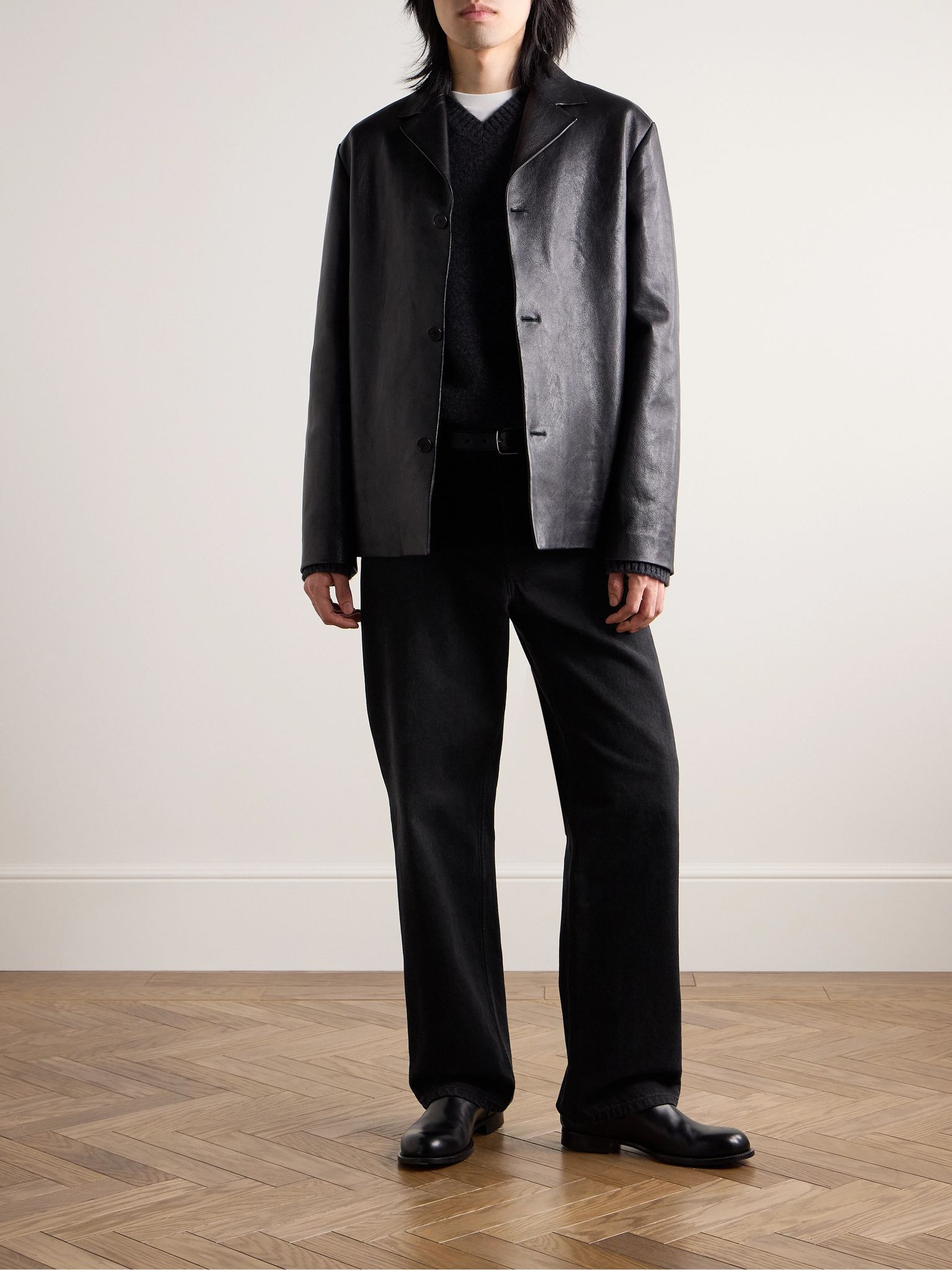 Ross Straight-Leg Jeans Black - 2
