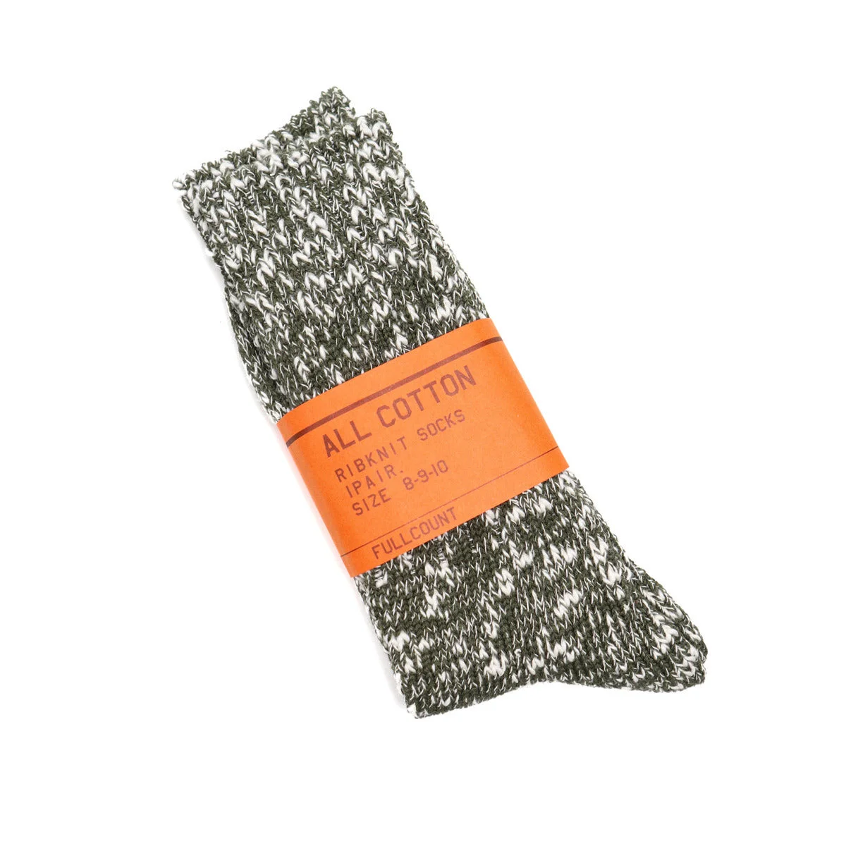 6110-2 Mix Socks Moss Green - 1