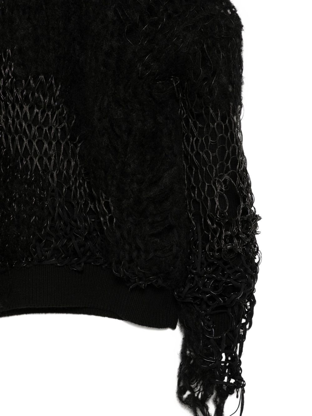 x Comme Des Garçons distressed jumper - 3