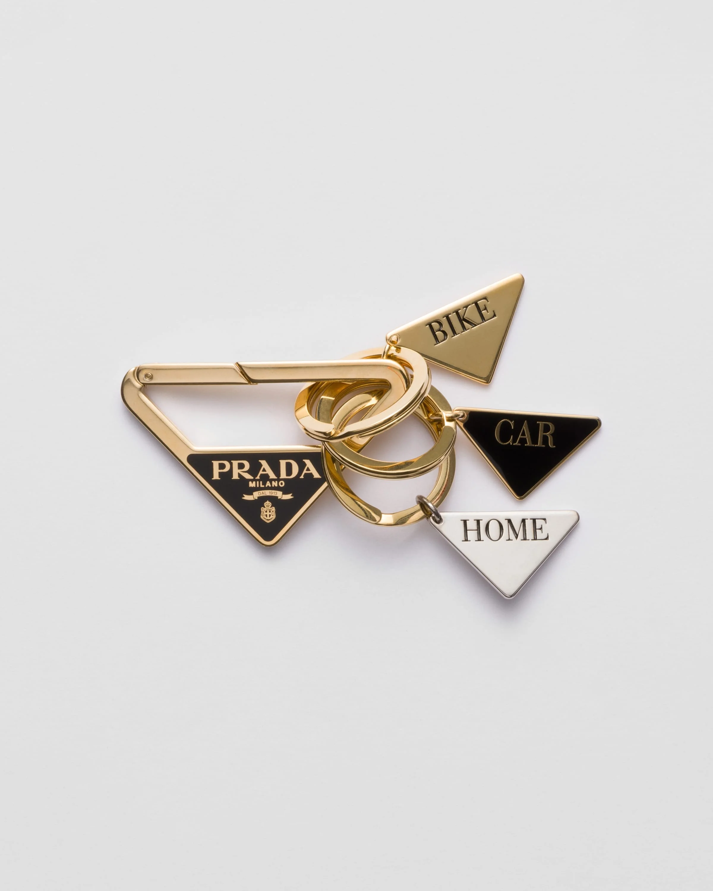 Metal triangle key ring - 1