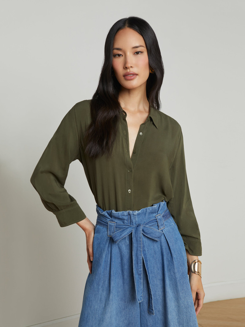 L'AGENCE Marlene Blouse outlook