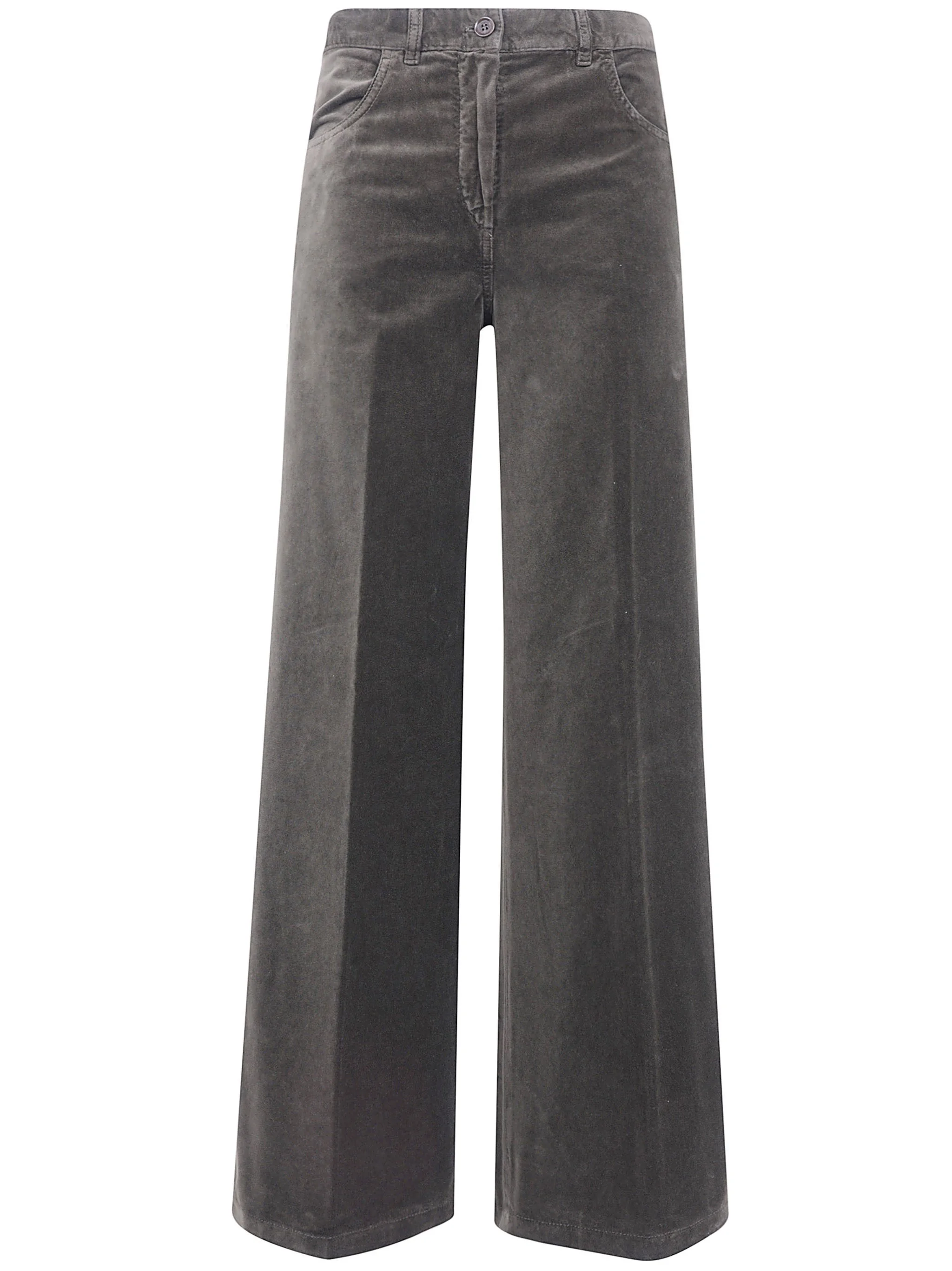 Pants Wide Leg "Velvet Wide Leg Trousers" - 1