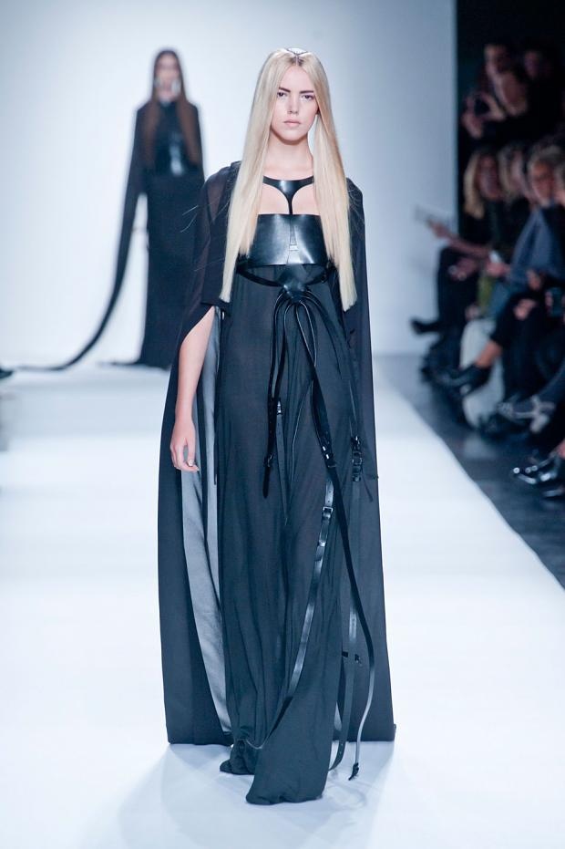 Ann Demeulemeester Spring 2013 Leather Bondage Harness - 5