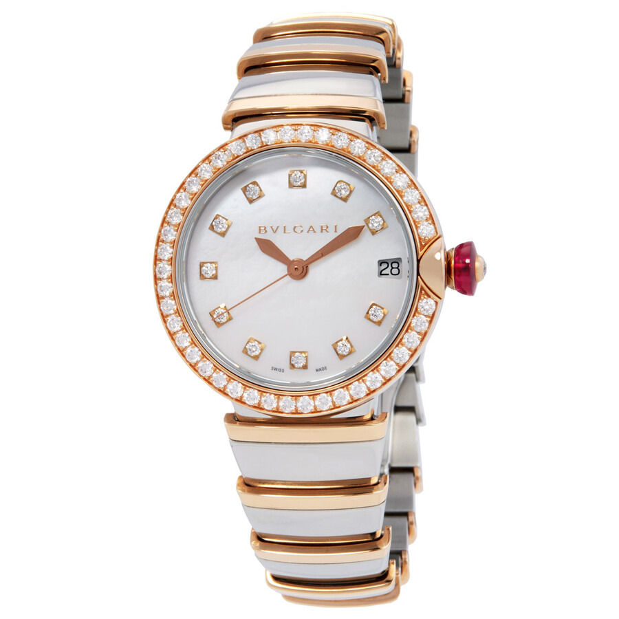 Bvlgari Lvcea Ladies 18 Carat Rose Gold Watch 102476 - 1