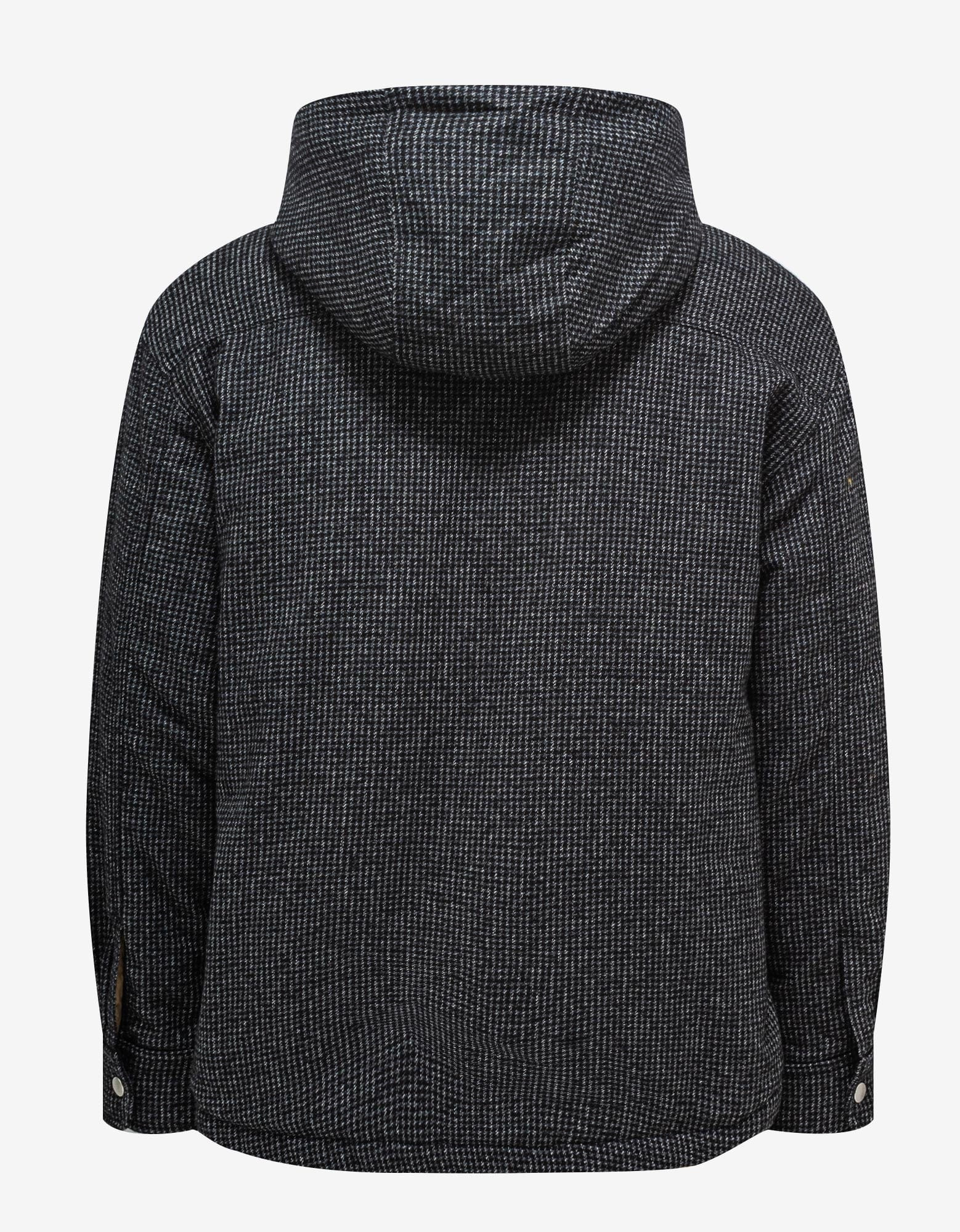 Kenzo Grey Checked Hooded Overshirt - 2