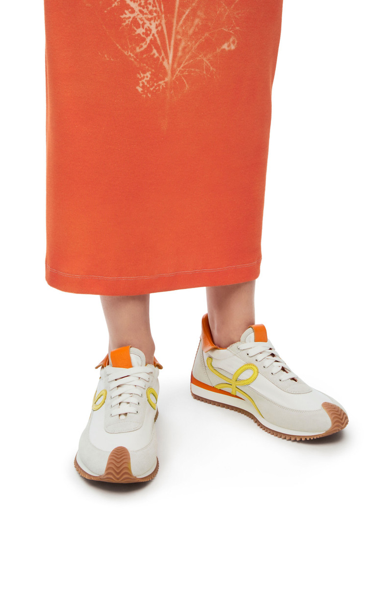 Loewe Flow runner in calfskin and nylon outlook