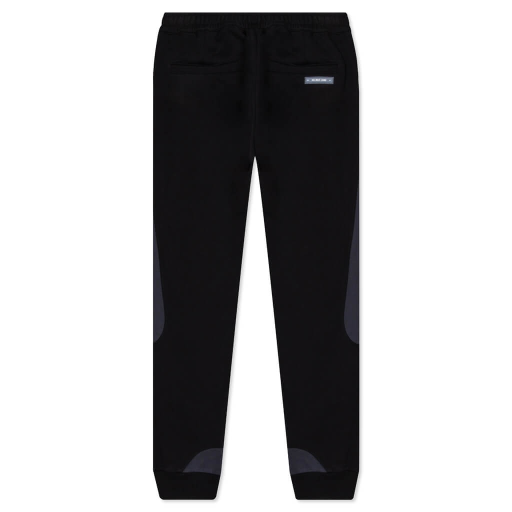 HELMUT LANG PANEL SWEATPANT - BLACK/NAVY - 2