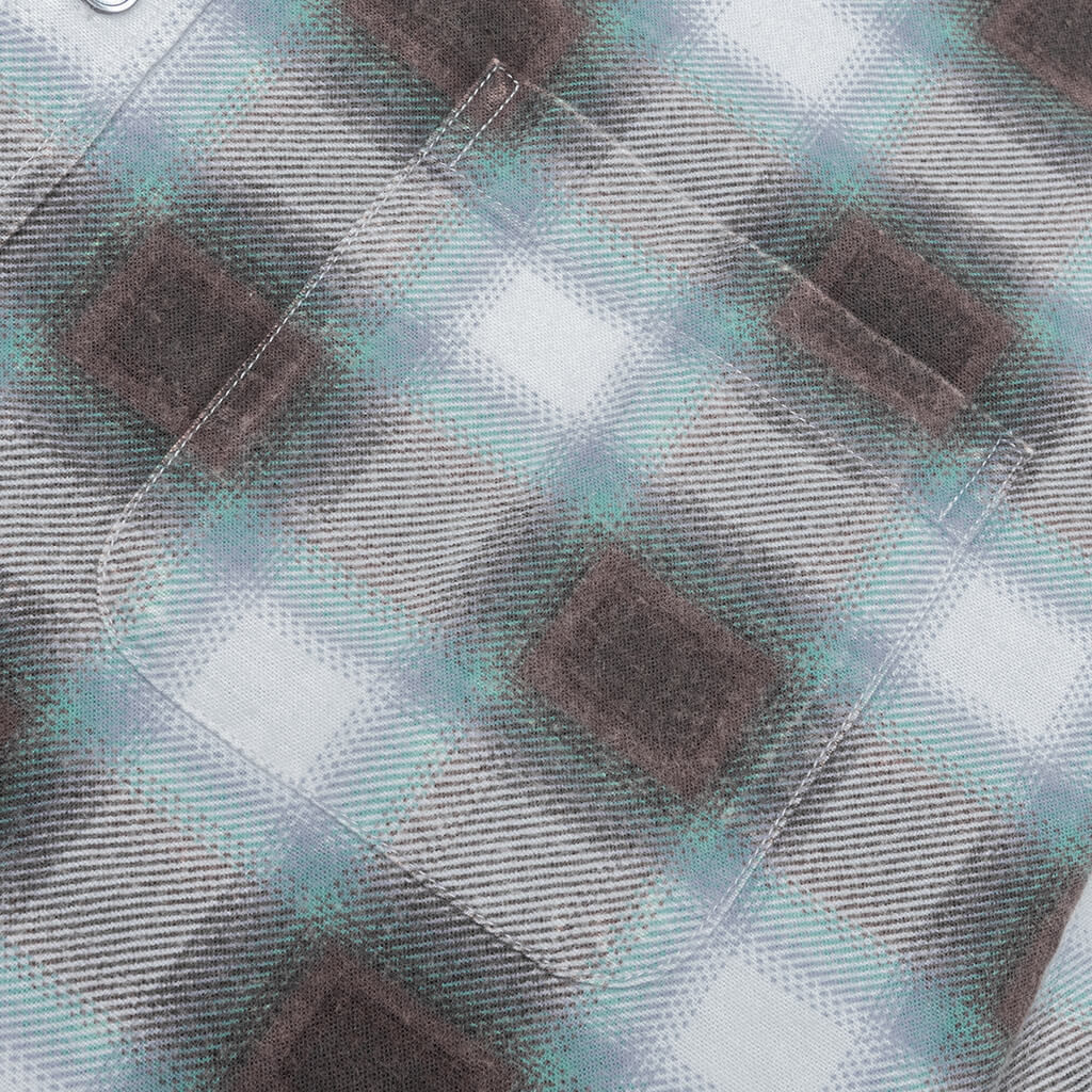 JUNE PLAID SHIRT - BONE - 3