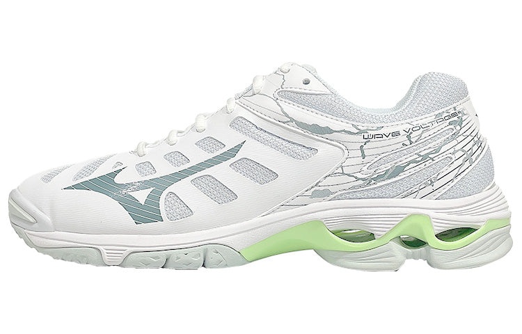 (WMNS) Mizuno Wave Voltage 'White Patina Green' V1GC216037 - 2