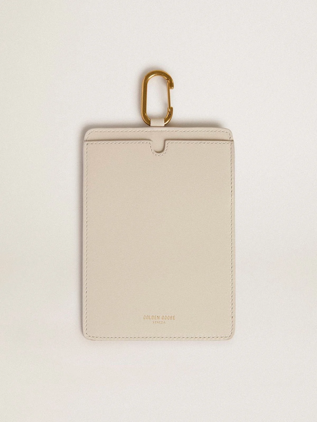 Worn white document holder - 1