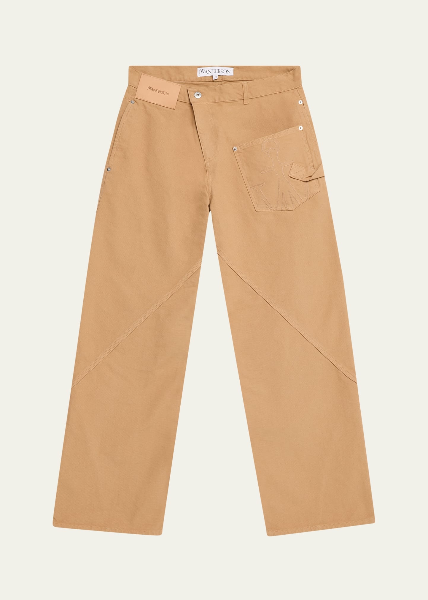 Men's Crossover-Fly Work Pants - 1