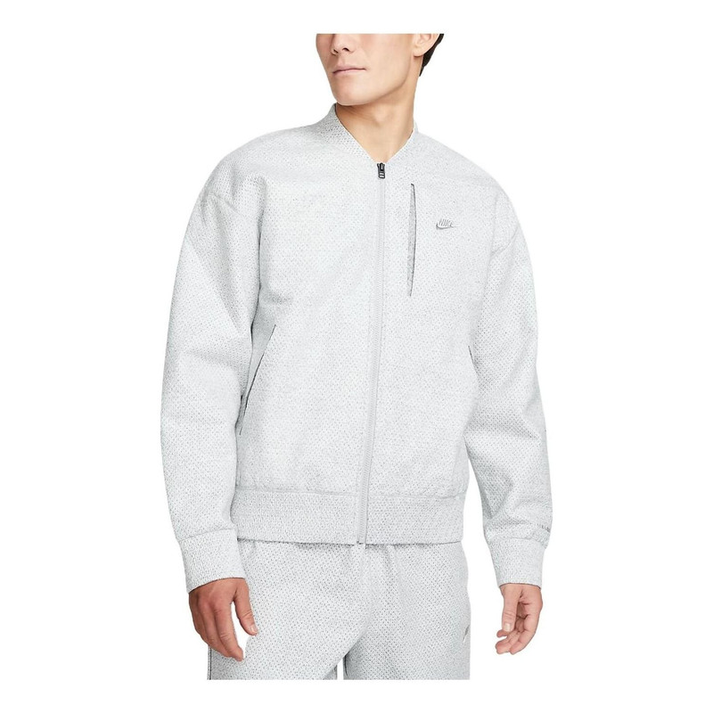 Nike zipped bomber jacket 'Grey' DQ4269-084 - 1