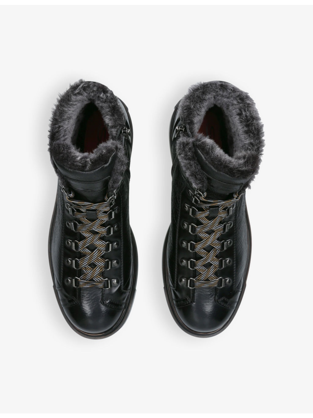 St. Moritz shearling-lined leather boots - 2