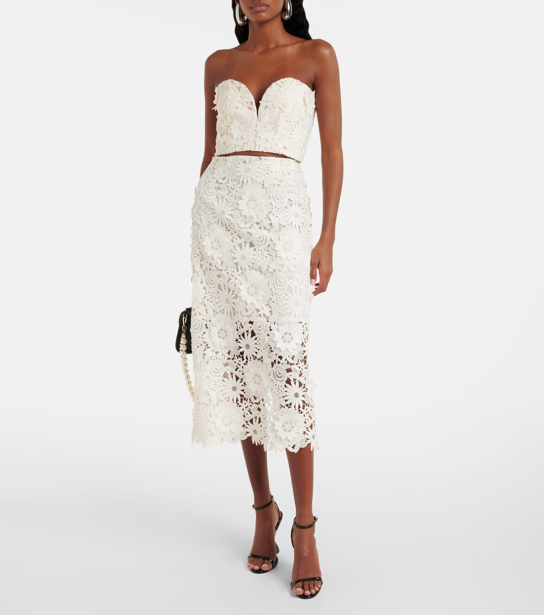 Bridal lace bustier - 2