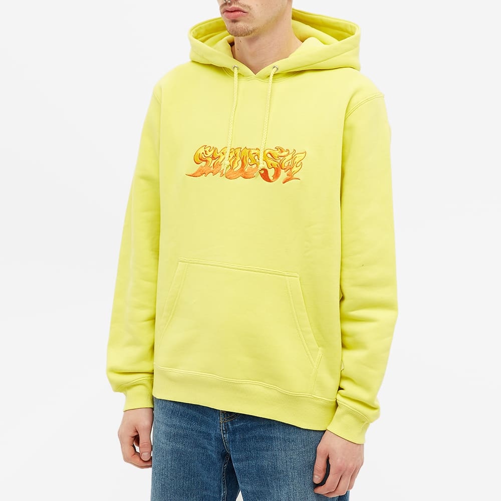 Stussy Fire Applique Hoody - 4