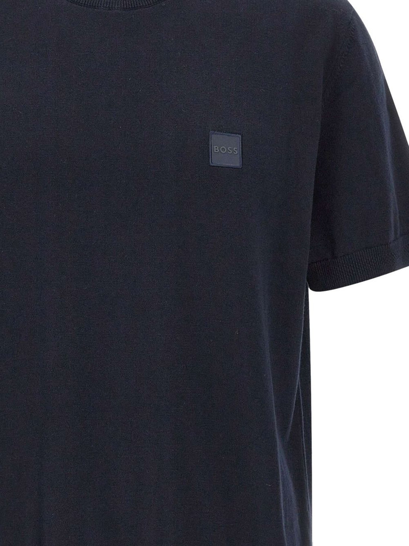 Kanacho logo patch short-sleeve T-shirt 4