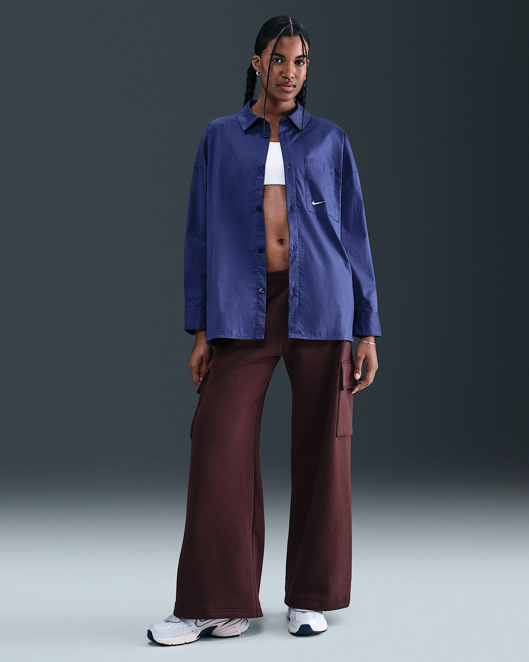 Nike Sportswear Phoenix Fleece Women's Cargo Sweatpants - 1