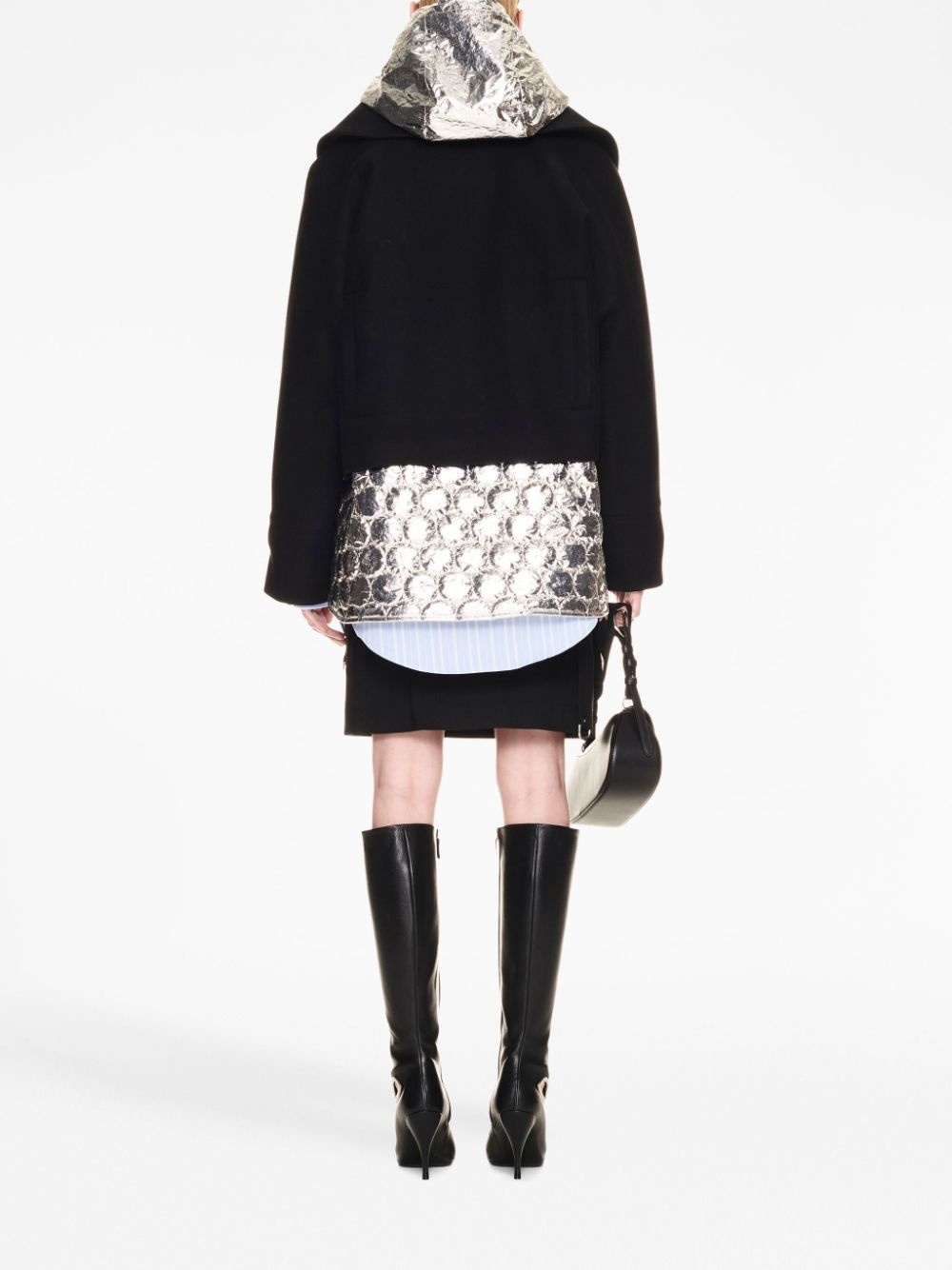 Arrows layered parka coat - 4