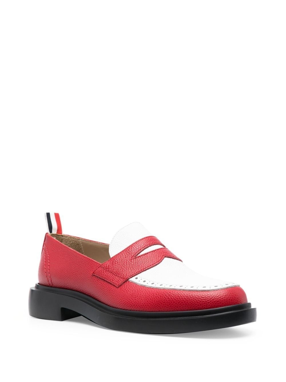 classic penny leather loafers - 2