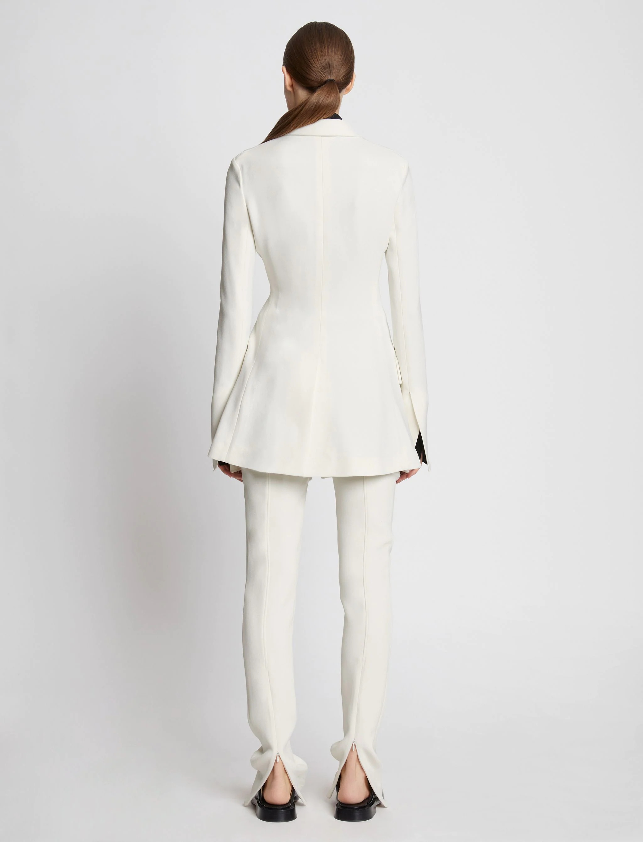 Bi-Stretch Crepe Blazer - 5