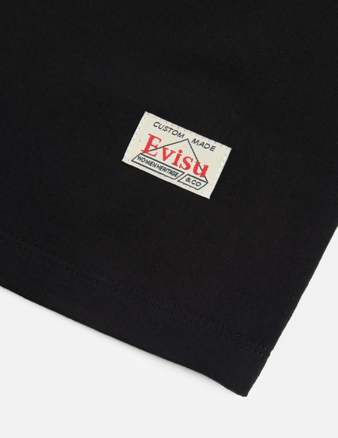 LOGO AND BROCADE-PATTERN KAMON PRINT T-SHIRT - 8