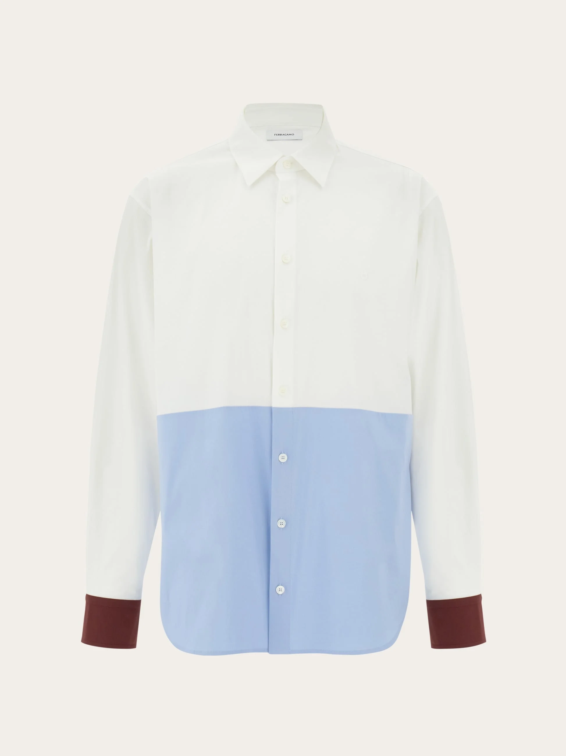 Color block shirt - 1