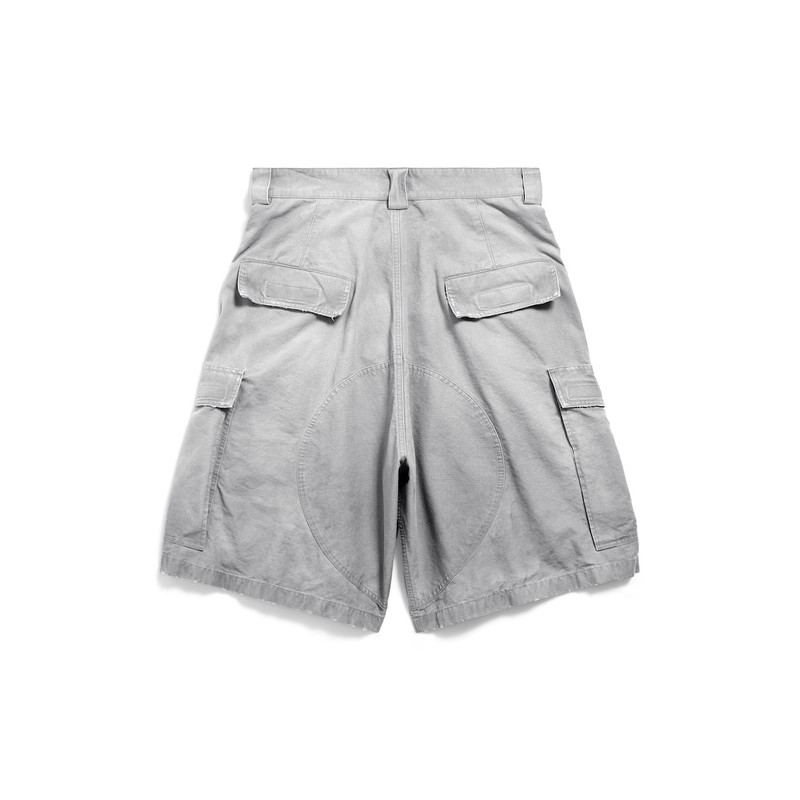 Men's Cargo Shorts in Grey 6
