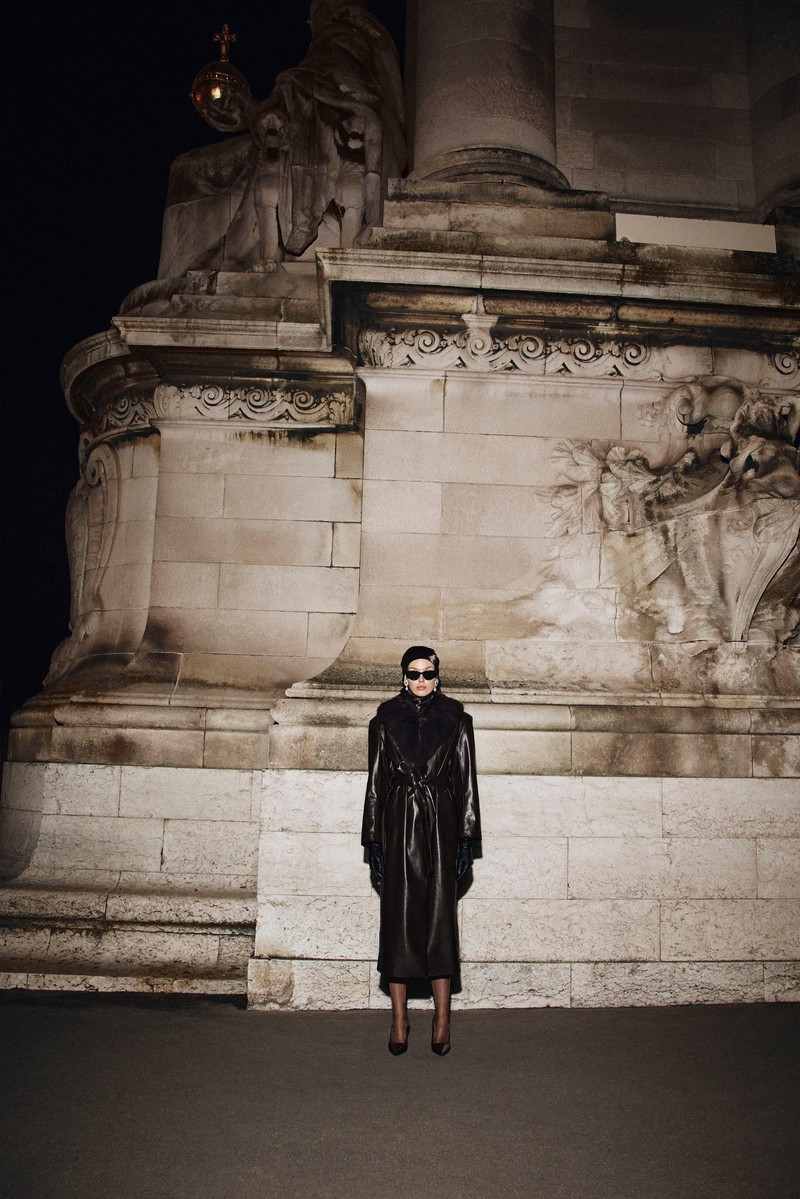 SARITA | Recycled Leather Maxi Coat 14