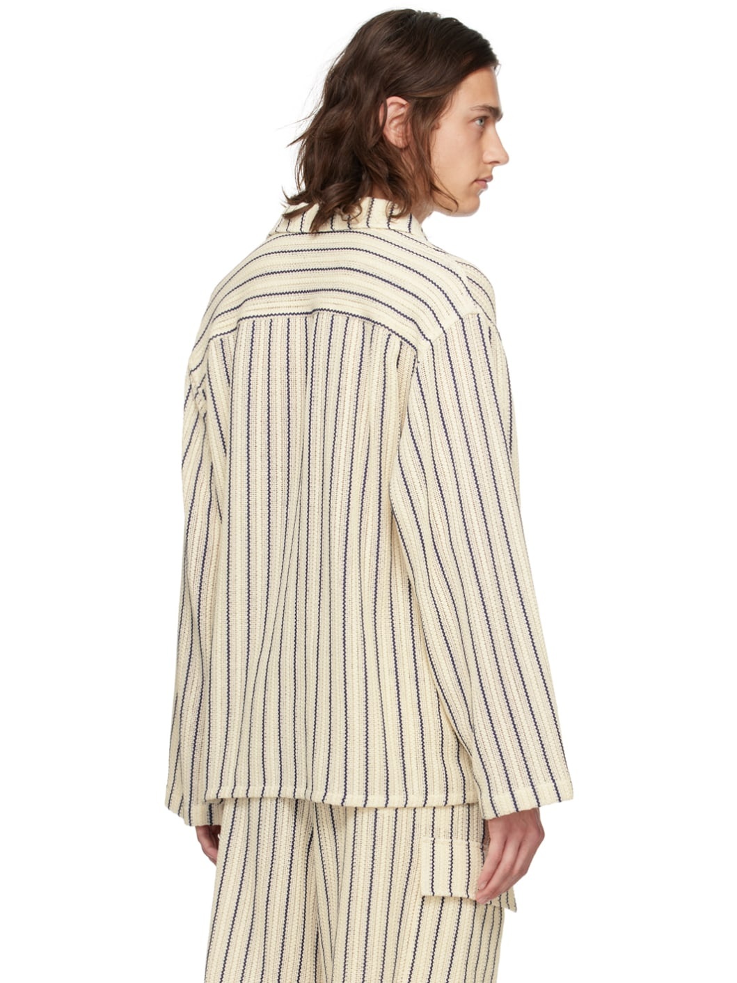 Off-White Striped Shirt - 3