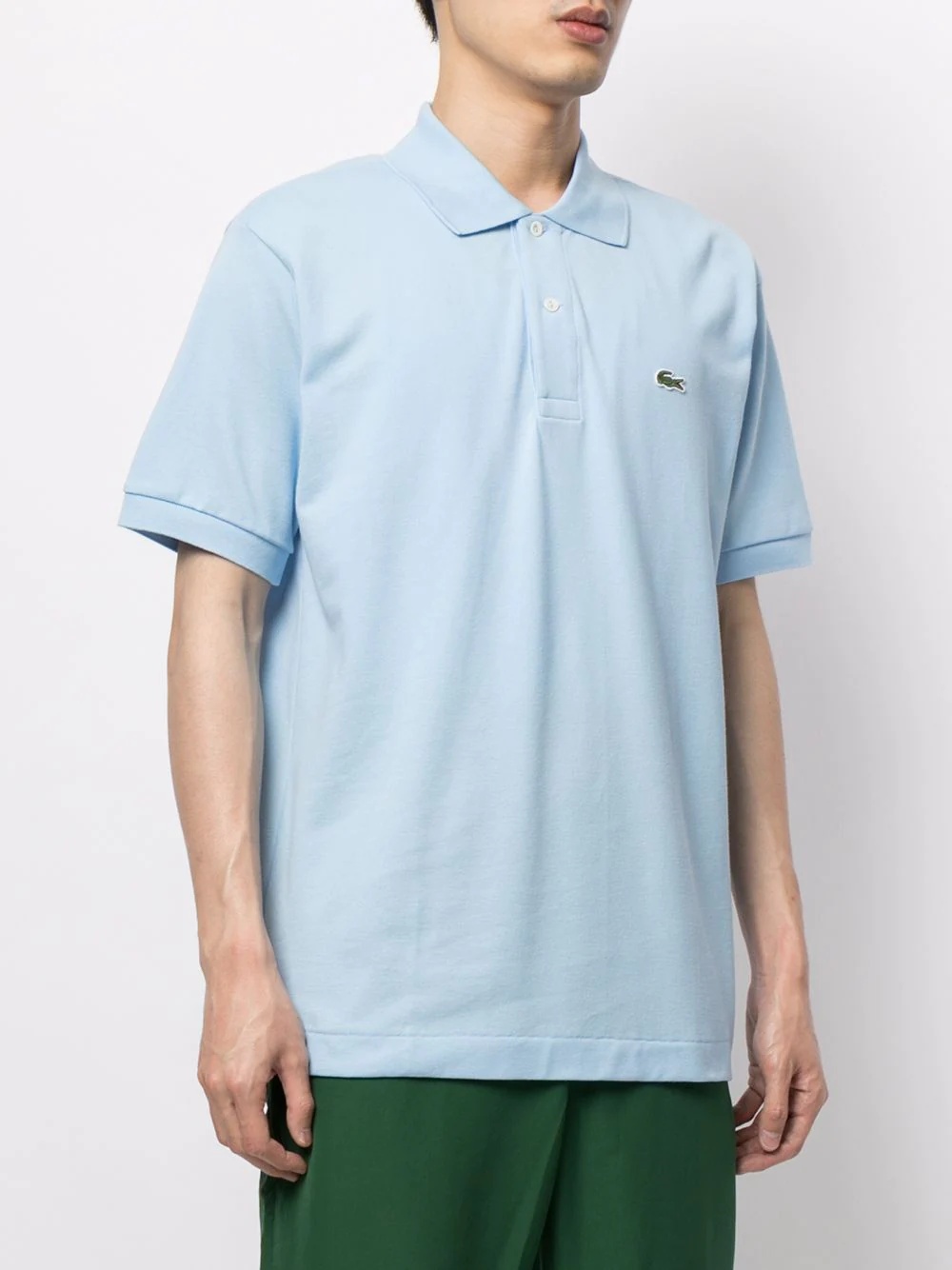 logo-embroidered polo shirt - 4