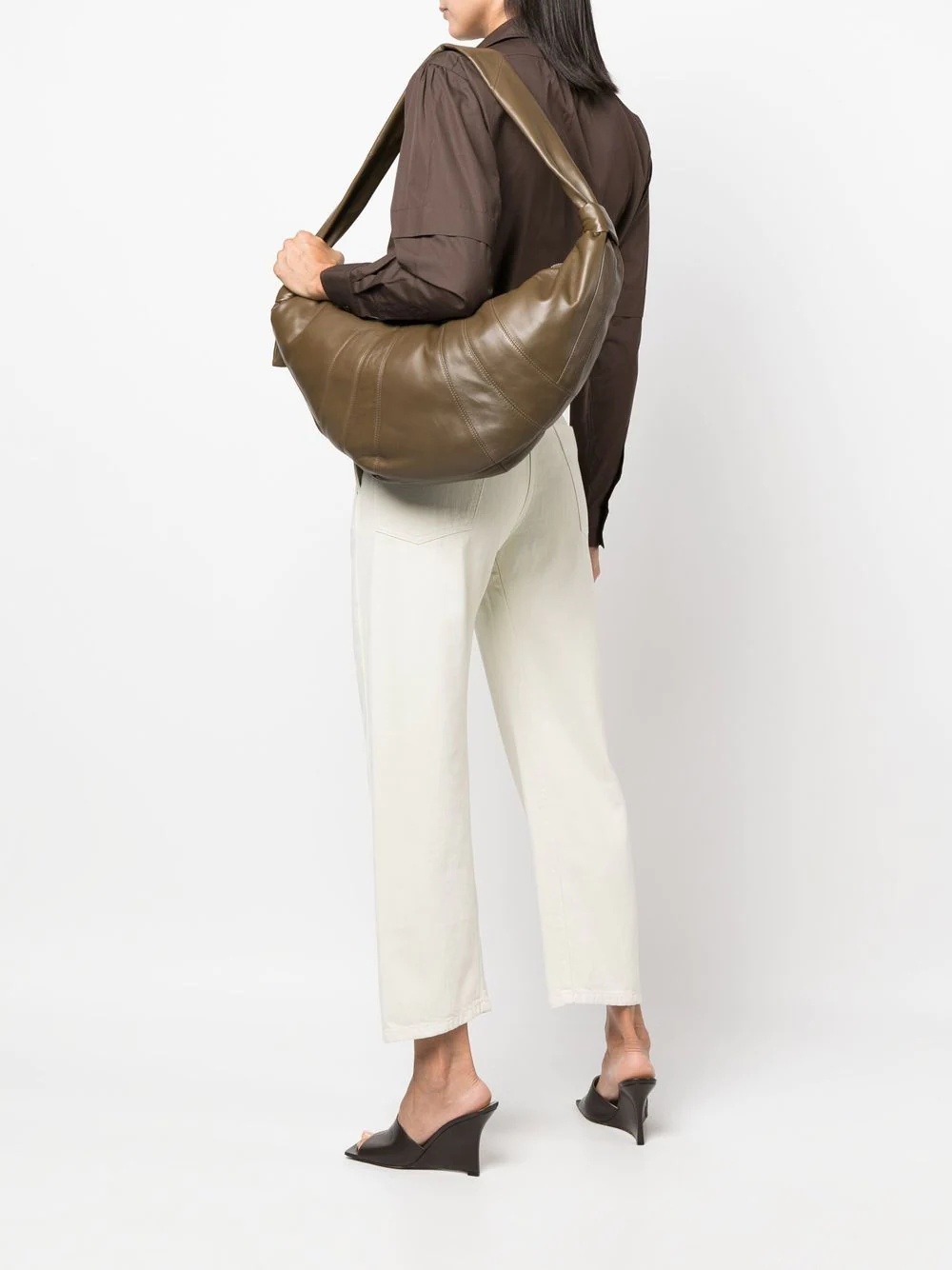 large Croissant shoulder bag - 2